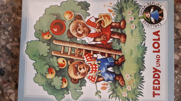 nostalgisches Spiel "Teddy und Lola"
